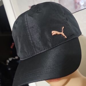 PUMA Women's Evercat Opal Adjustable Cap One Size, Black/Rose Gold